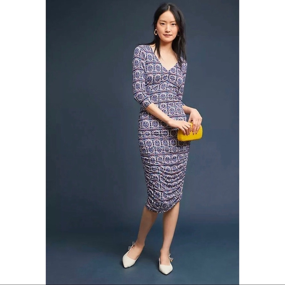 Anthropologie Medea Dress Moulinette Soeurs M Petite